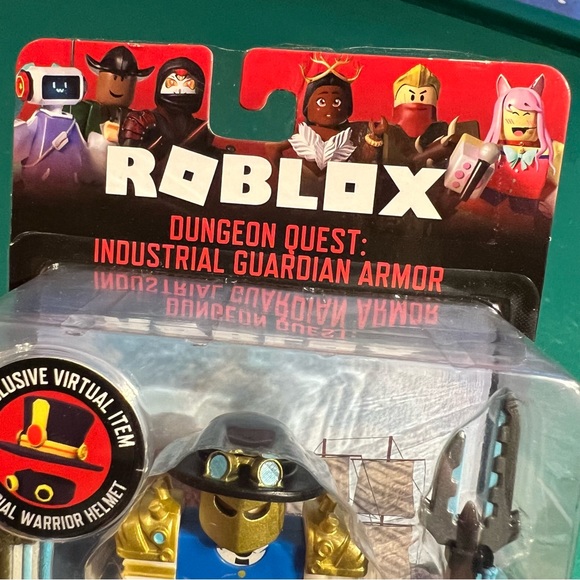 Roblox “Dungeon Quest-Industrial Guardian Armor” Figure is Brand New ! - Picture 3 of 7